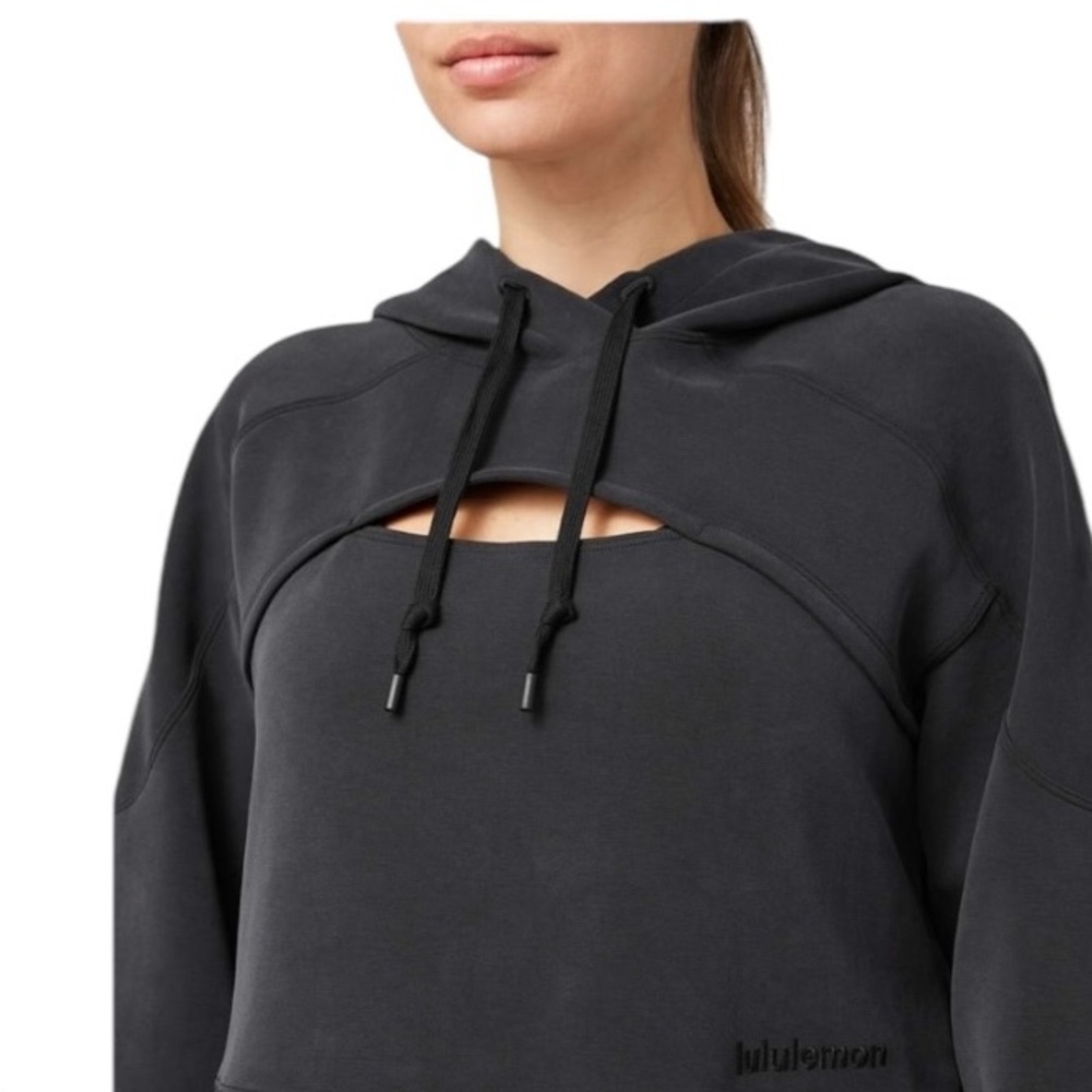 lululemon athletica Black Cutout Hoodie